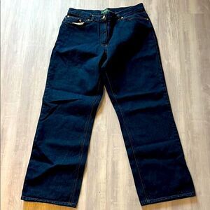 Lauren Jeans Co Ralph Lauren Dark Blue Jeans 5 Pocket VINTAGE NWOT